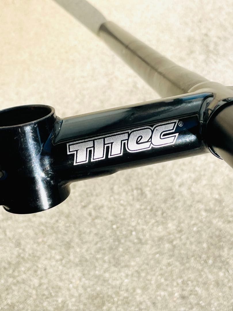 レア　TITEC ブラック ステム　ハンドルセット　オールドマウンテンなどに