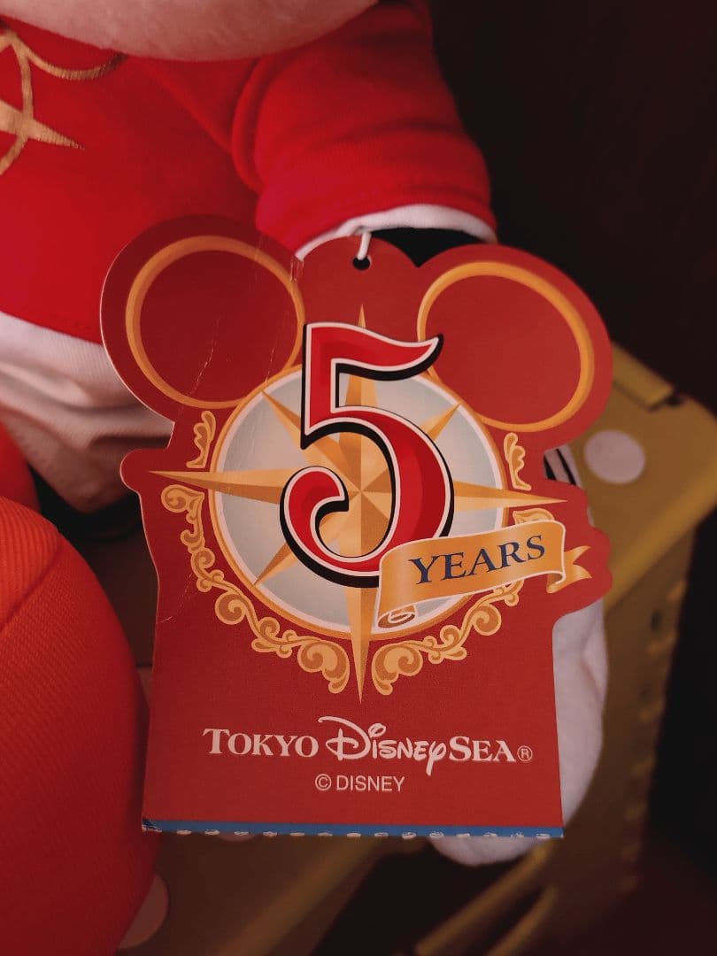 東京ディズニーシー5周年記念ミッキーマウス(大)