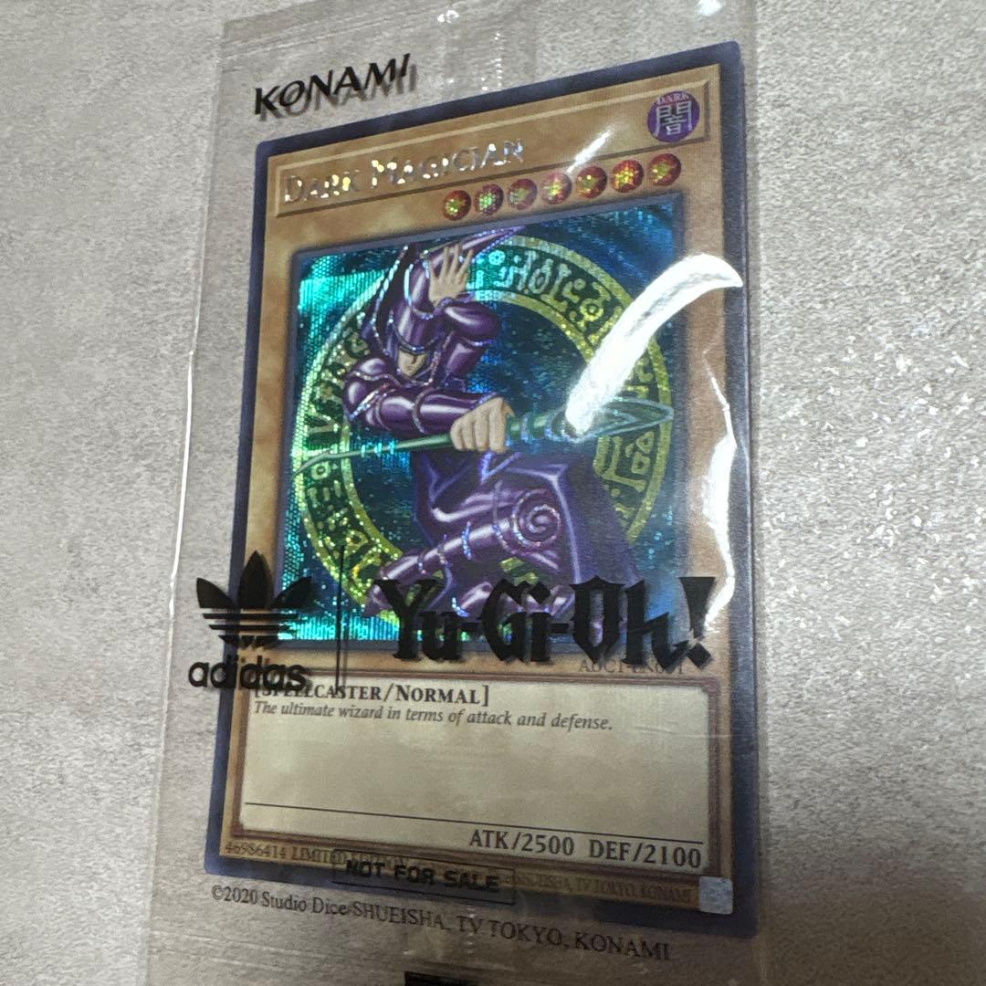 遊戯王 adidas ADI2000 ブラックマジシャン　プロモ