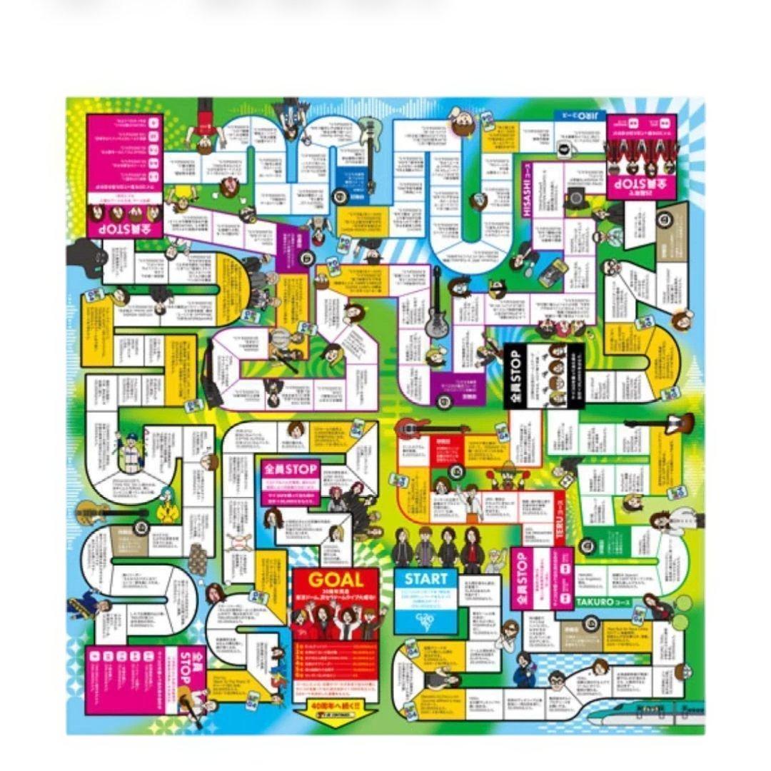 ⛔️GLAY すごろく※40周年イベント招待券なし