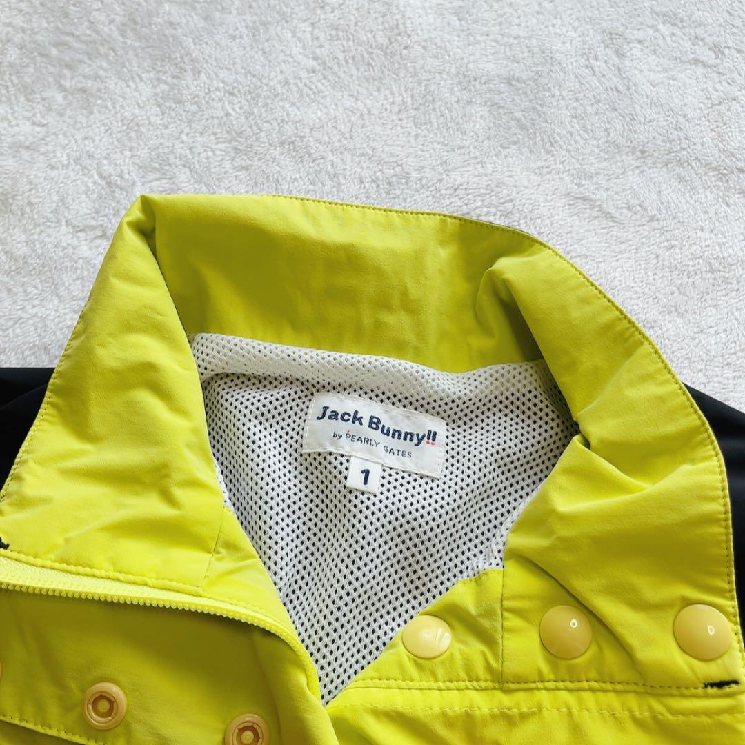 極美品　ジャックバニー　4点　キャップ　レインワンピース　レッグカバー　イエロー