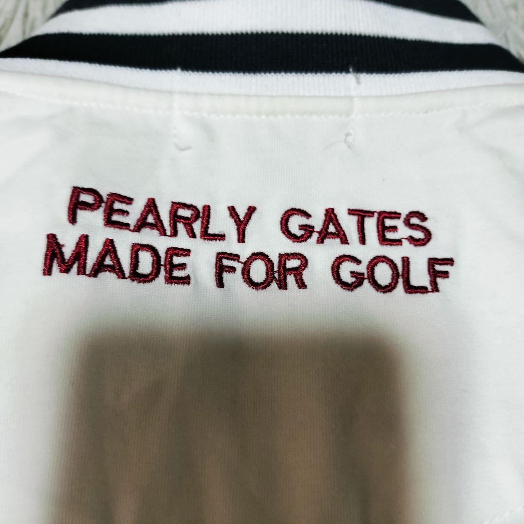 PEARLY GATES ゴルフ プルオーバー 長袖 白 5 L パーリーゲイツ
