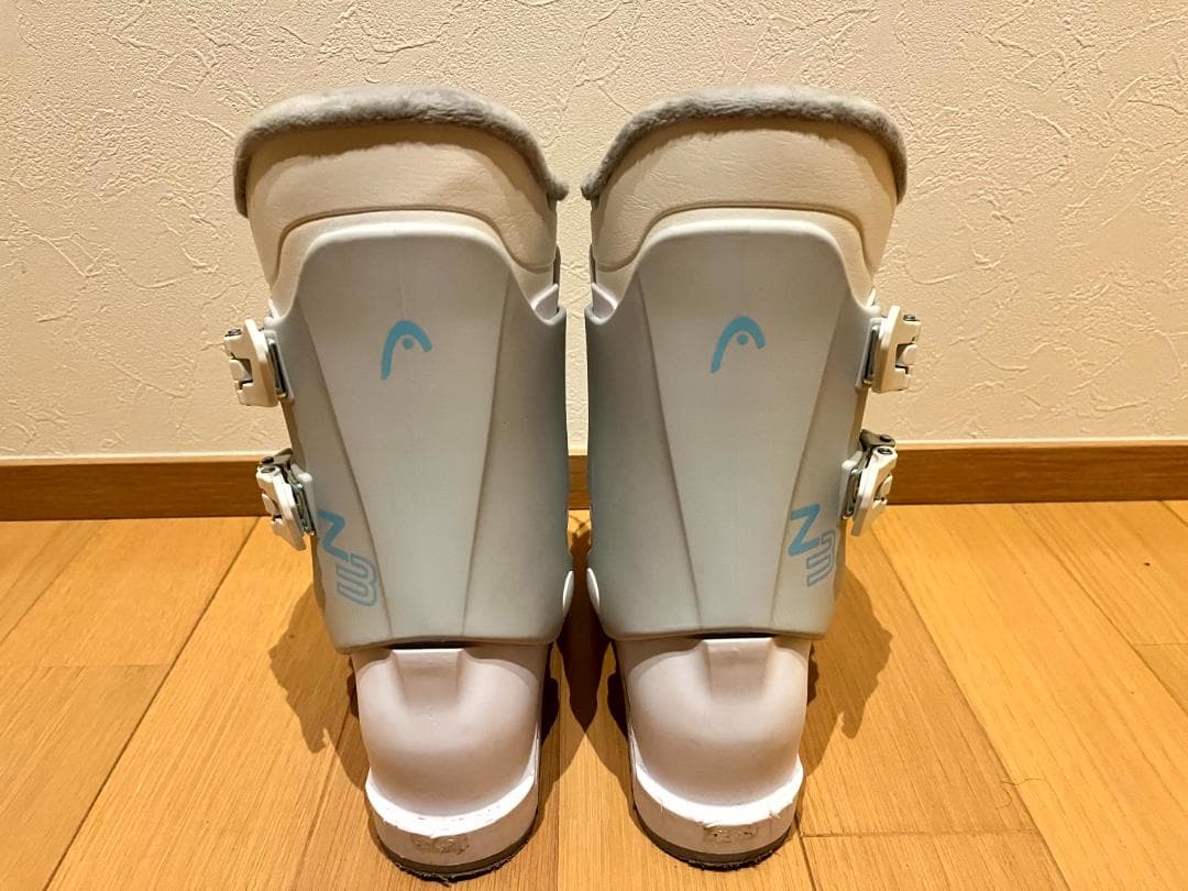 HEAD スキー用子どもブーツ ホワイト