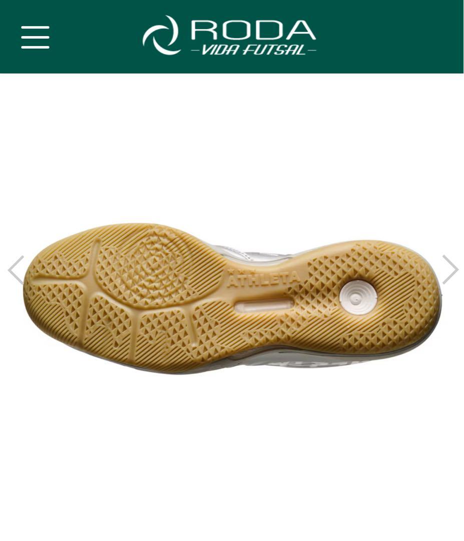 H*i様 ATHLETA Teo ID SIL フットサルシューズ　シルバー　2