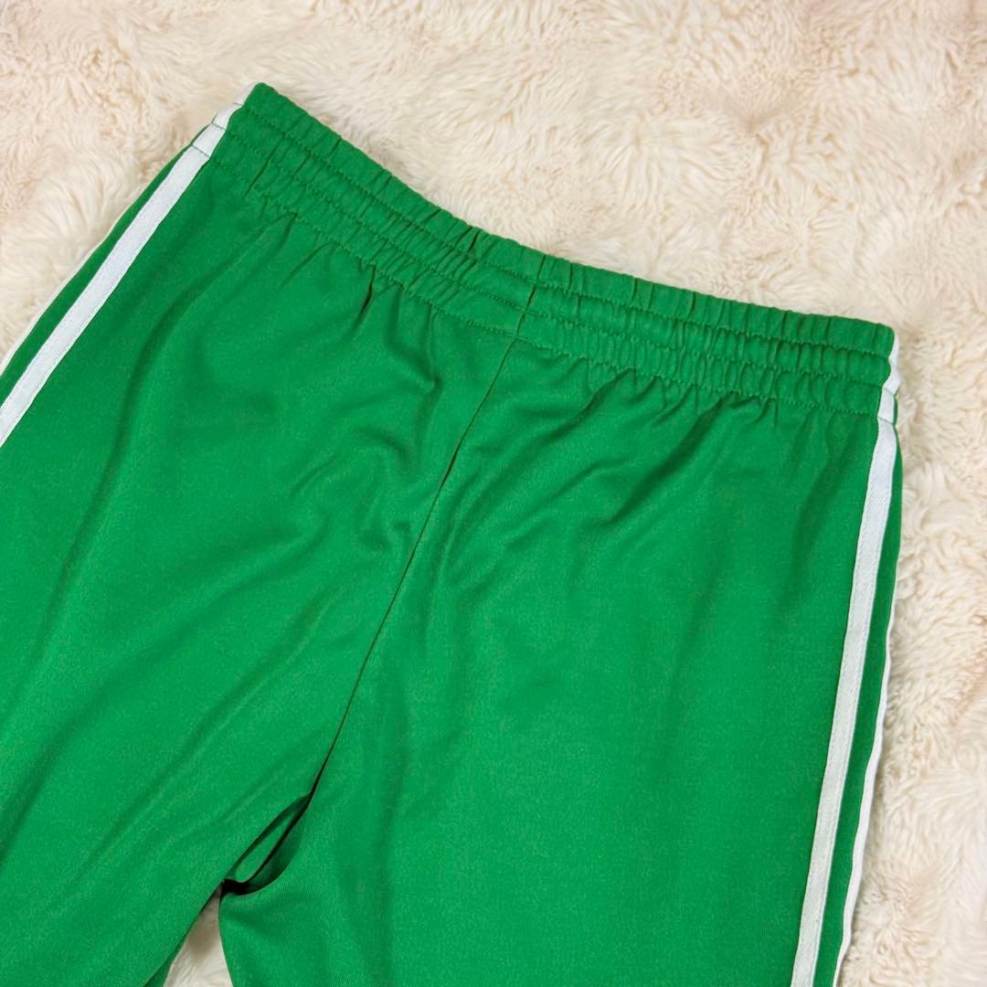 【美品】adidas SSTトラックパンツ 緑 M 人気定番 ストリート映え 春
