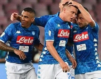 14-15 ナポリ　マリオ・ルイ　カッパオフィシャルユニフォーム