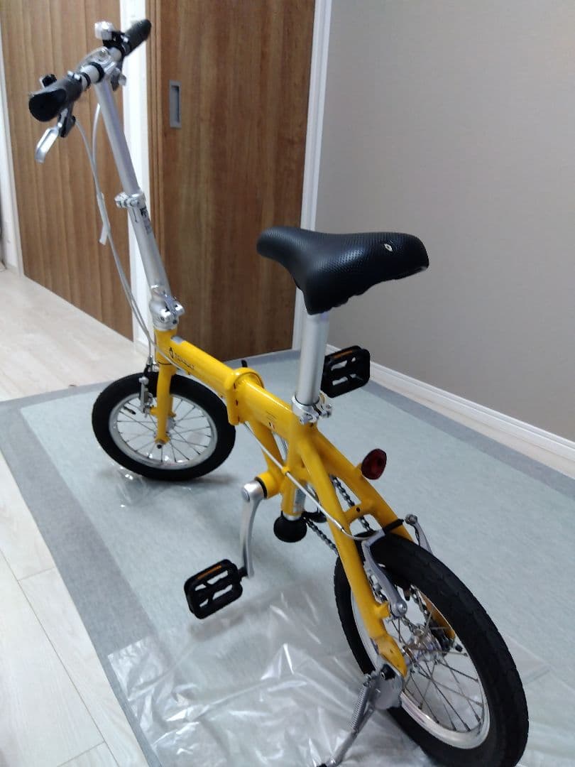折りたたみ自転車LIGHT８RenaultOrange11263-10