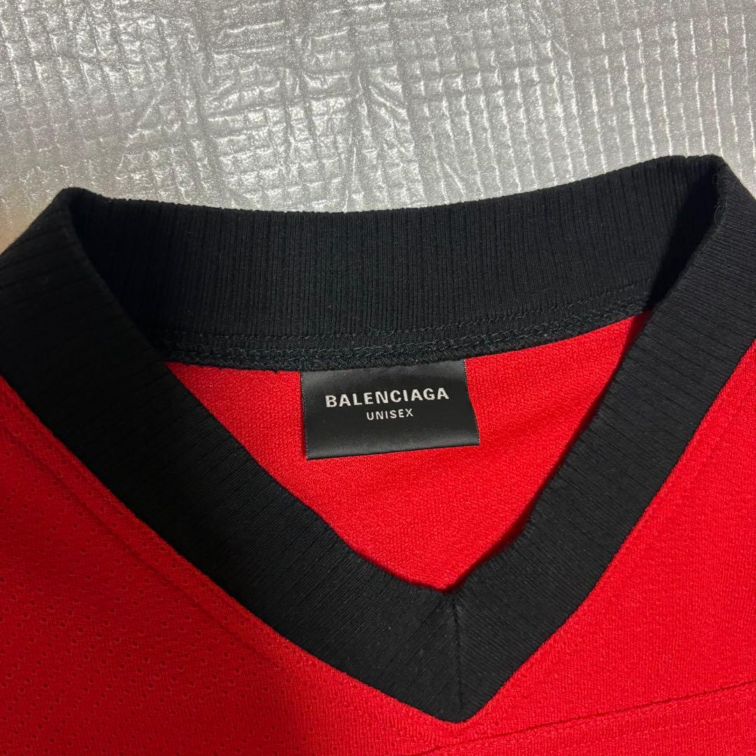 BALENCIAGA Unity Icon フットボール　Vネック　希少サイズ1