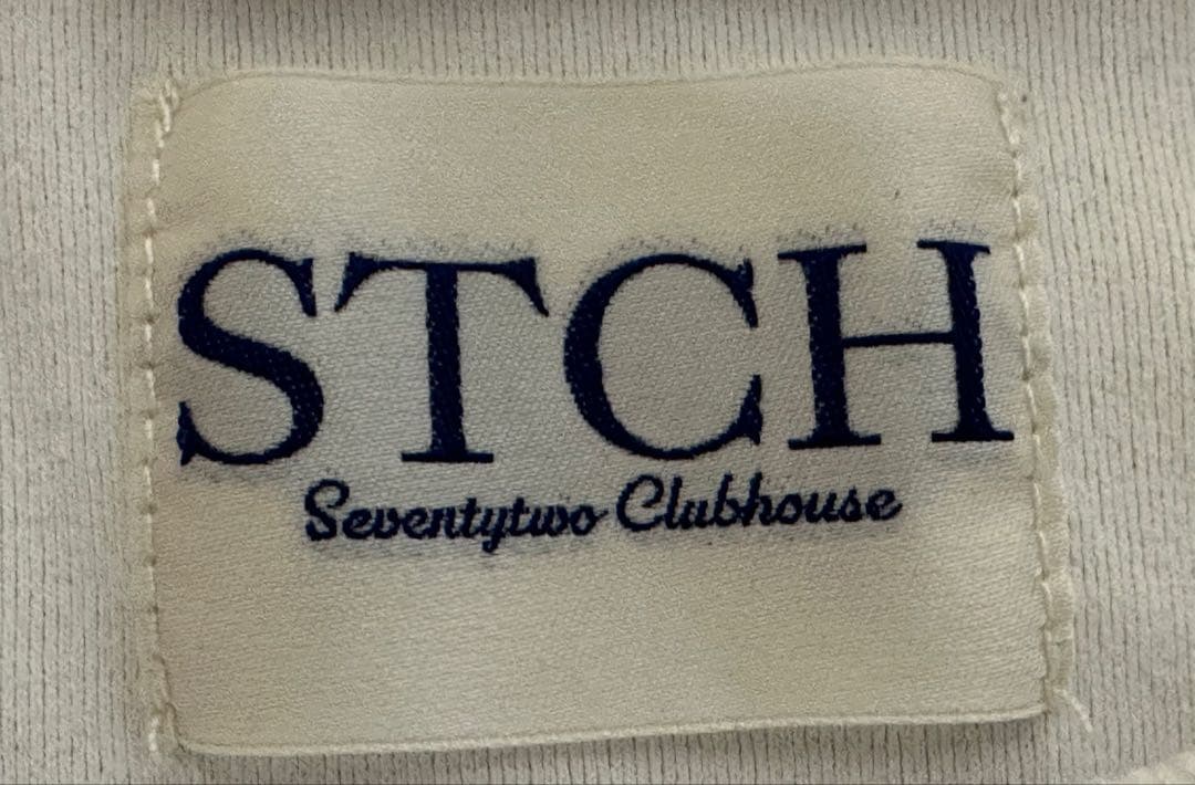 【未使用級】STCH セブンティートゥークラブハウス モックネックシャツ L 白
