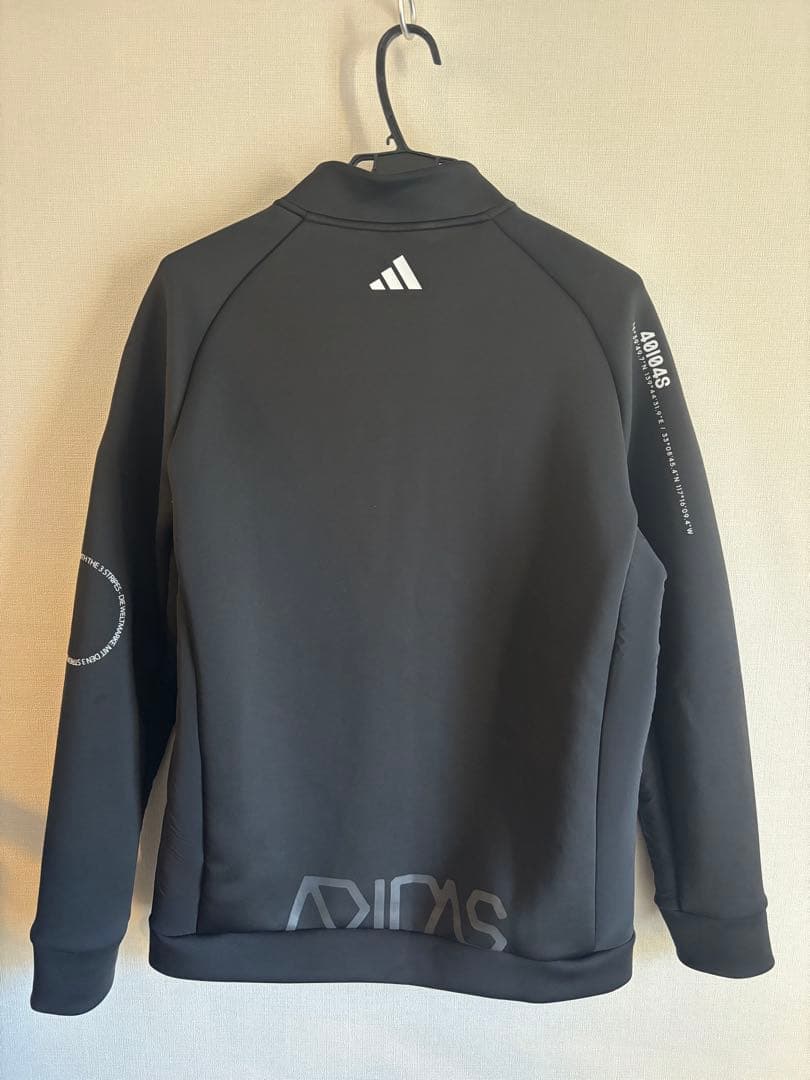 adidas ブラック ジャージ ジャケット XL