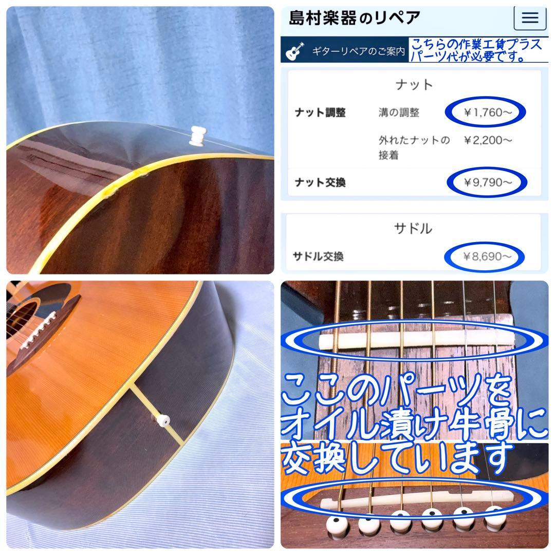 【牛骨】Fender★SONORAN！アコギ！【弾き易く調整☆新品の弦】