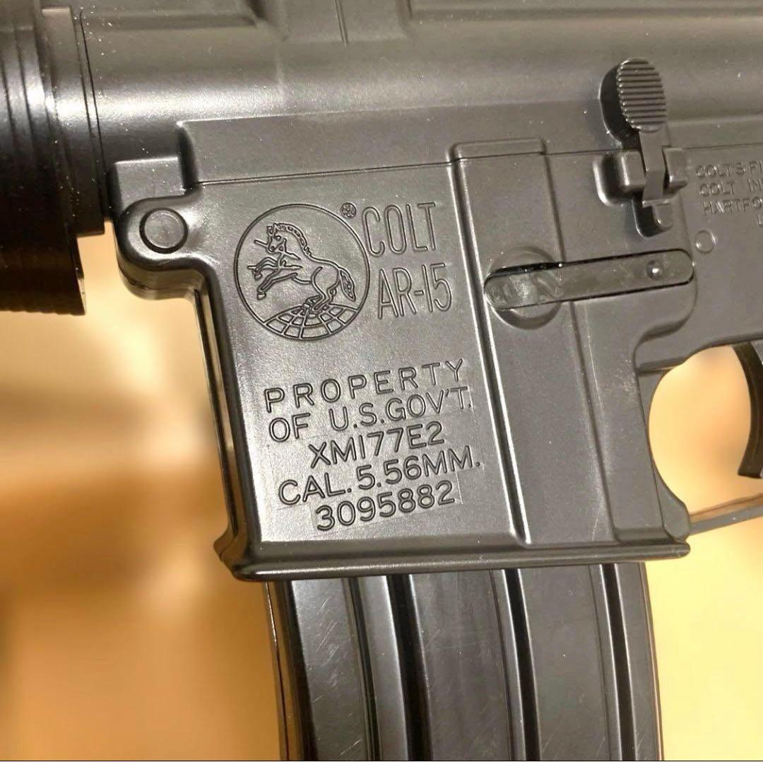 東京マルイ コルト XM177E2 エアコッキングガン COLT 廃盤 レア