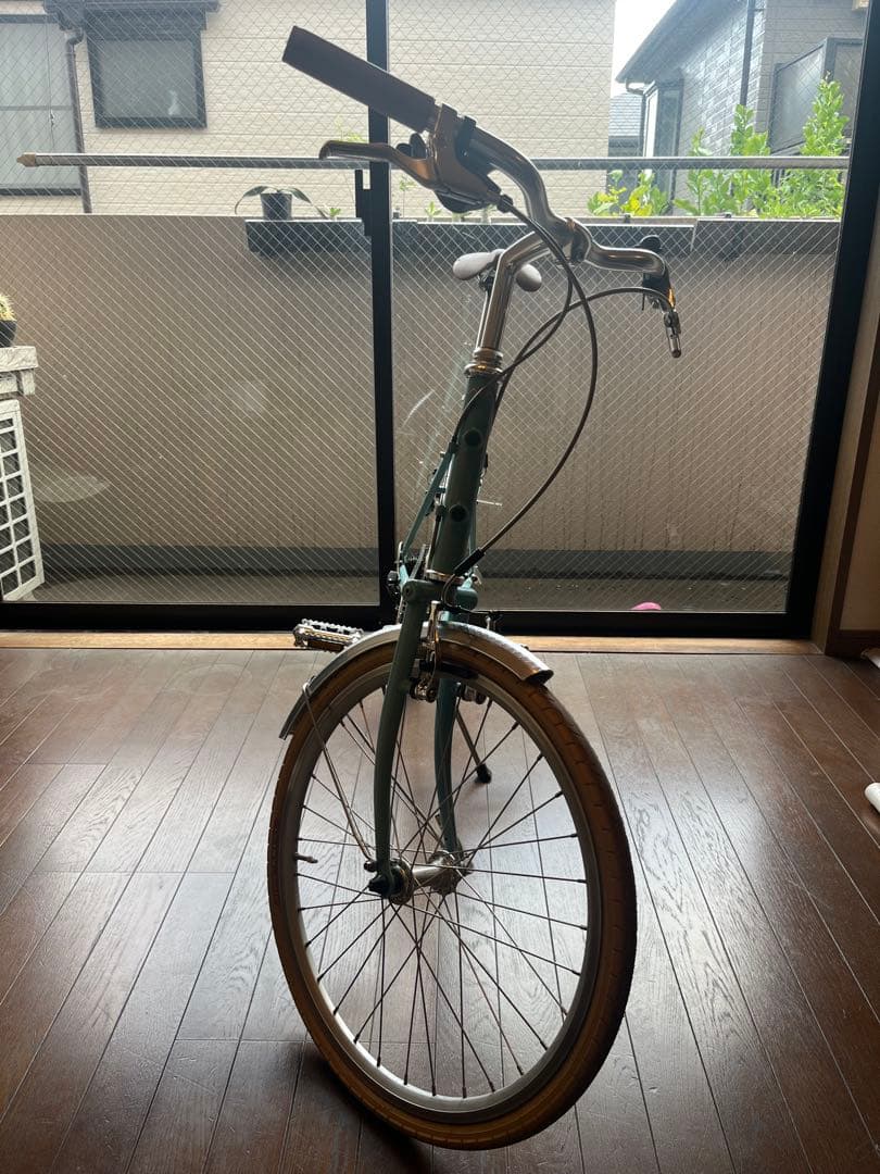 m*2様 BIANCHI merloビアンキ メルロー ミントグリーン 小径自転