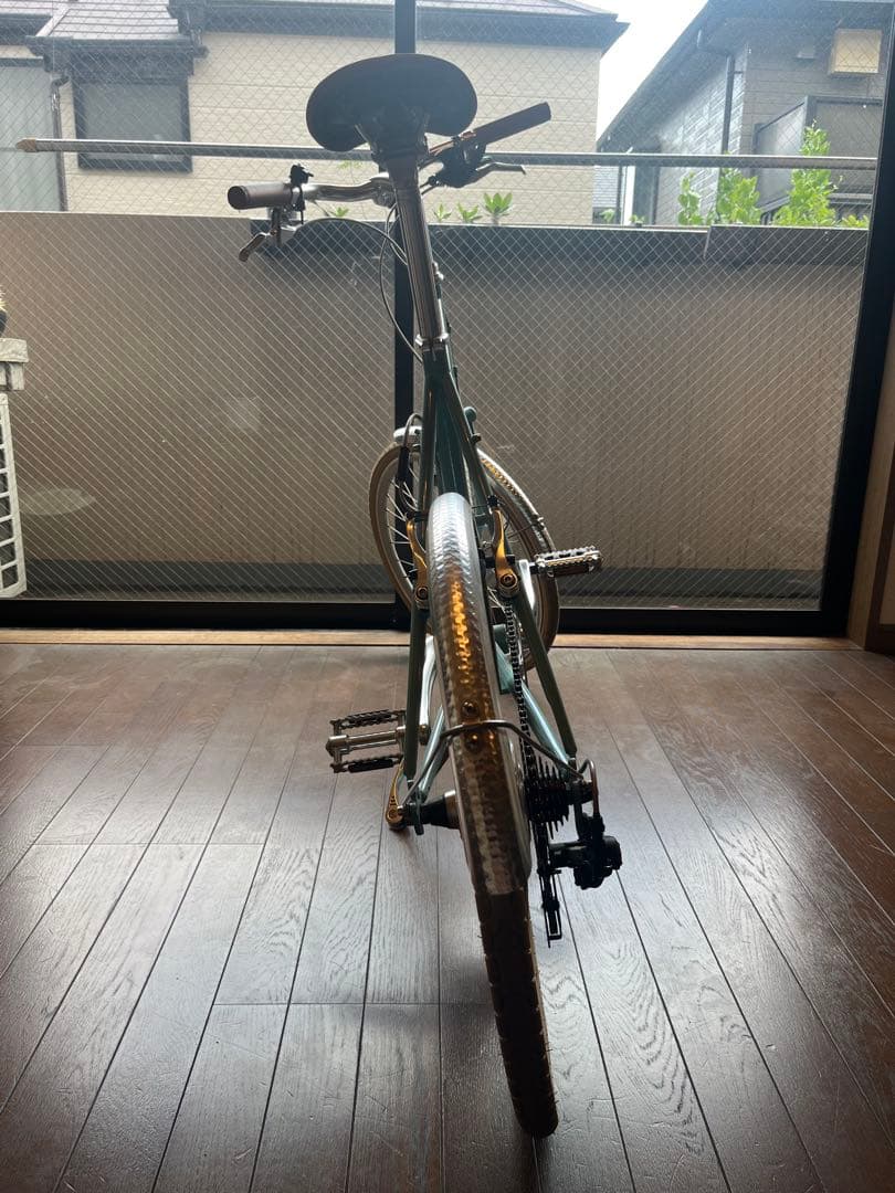 m*2様 BIANCHI merloビアンキ メルロー ミントグリーン 小径自転