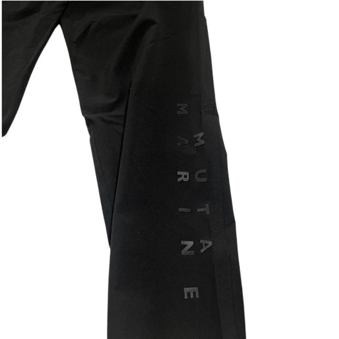 3月21日まで価格★muta MARINE ブラック メンズ ゴルフパンツ