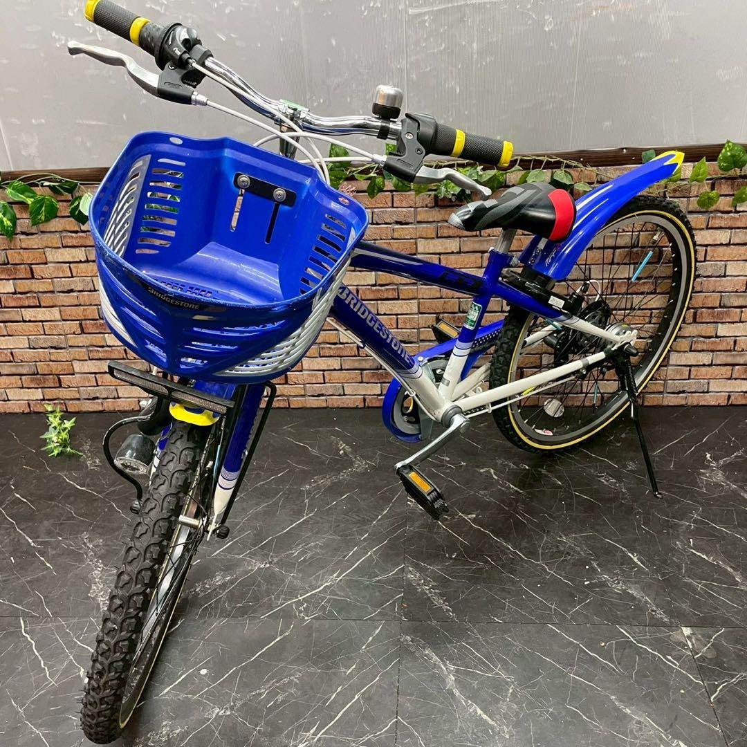 【138】子供用自転車 子供車 ブリヂストン CFJ ブルー×ホワイト
