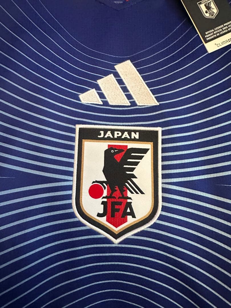 adidas 日本代表 JFA シャツ 青