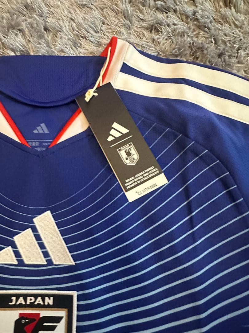 adidas 日本代表 JFA シャツ 青