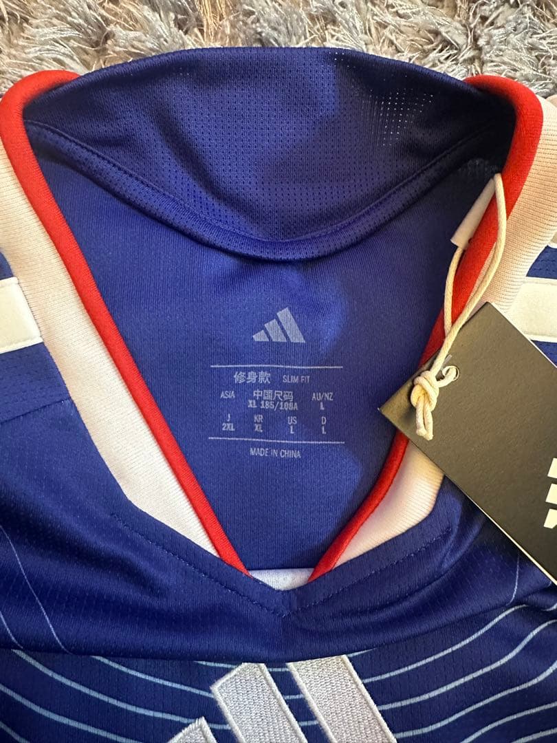 adidas 日本代表 JFA シャツ 青