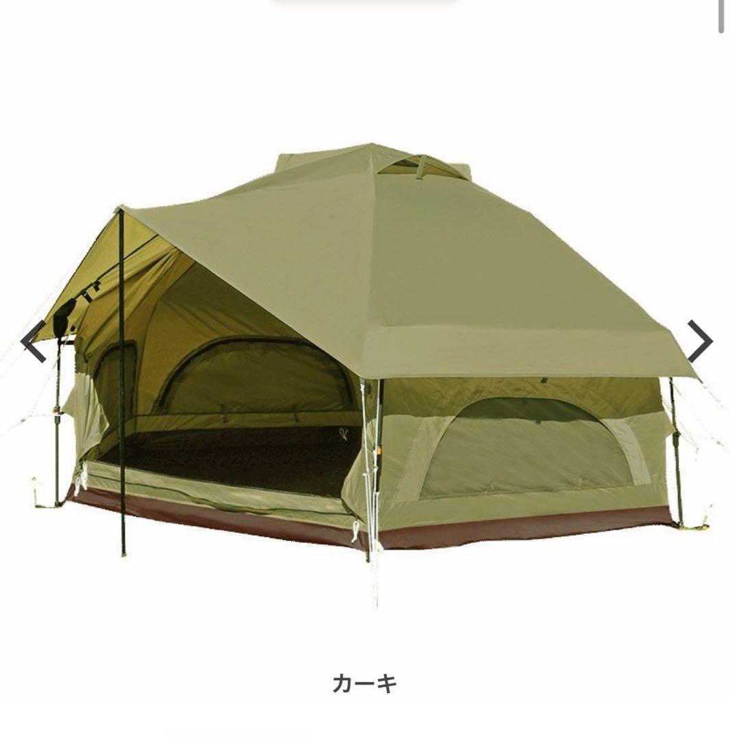 値下げ【美品】DOD キノコテント　カーキ　インナーシートセット　ペグ未使用