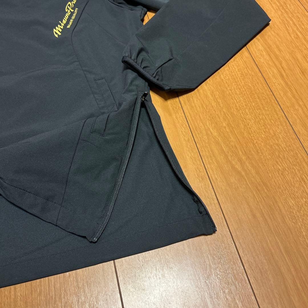 新品未使用品！Mizuno Pro ミズノプロ ハーフジップジャケット L 黒