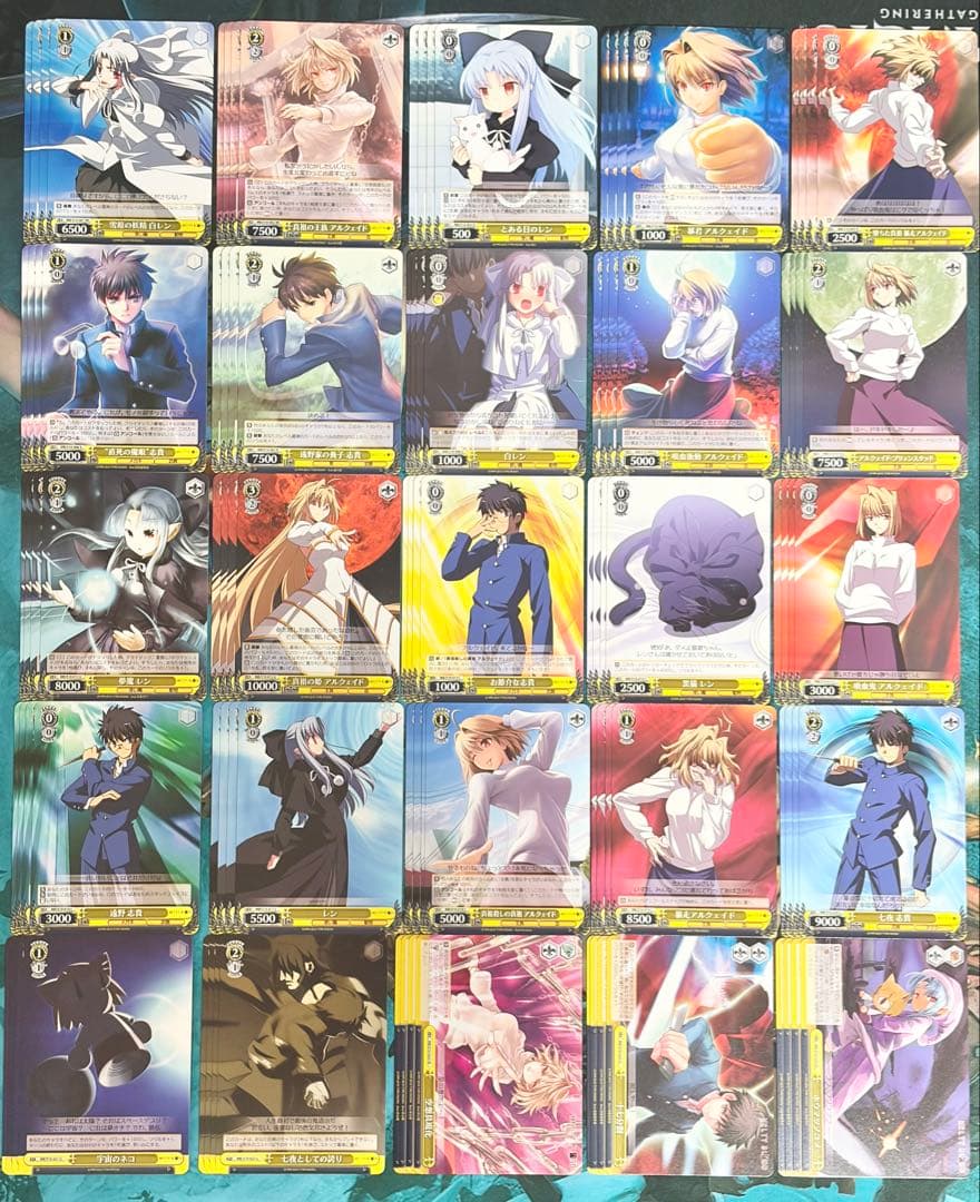 ヴァイスシュヴァルツ MELTY BLOOD RR以下4コン オマケ付き