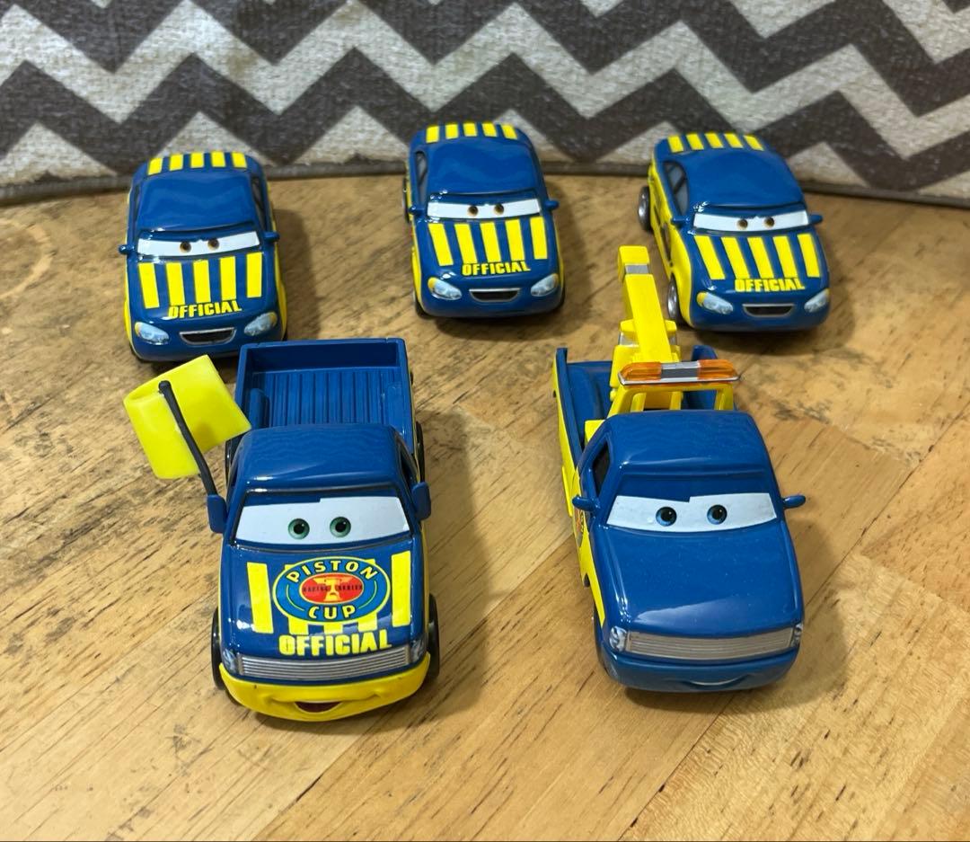 マテルカーズ ピストンカップ公式　オフィシャルカー5台セット