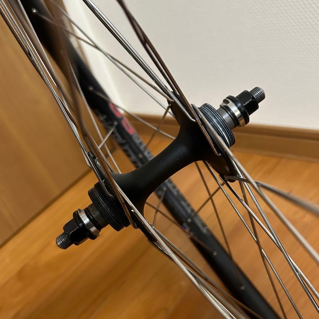 650b ピスト用ホイール前後 VELOCITY GRAN COMPE