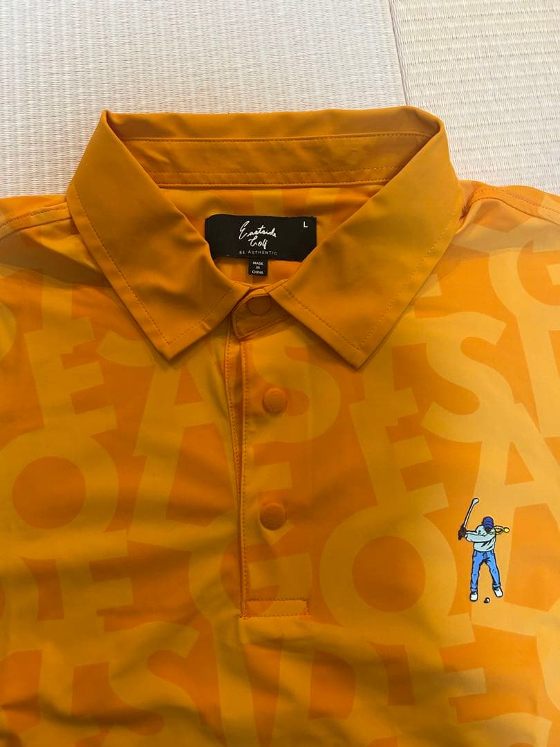 eastside golfスナッププラケットポロシャツ Lサイズ