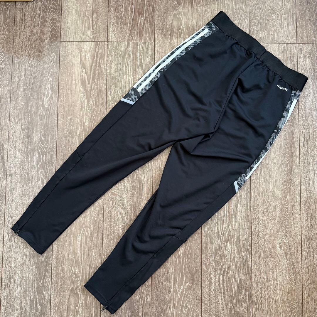 美品 adidas アディダス サッカー トレーニングウェア ジャージ 上下 L