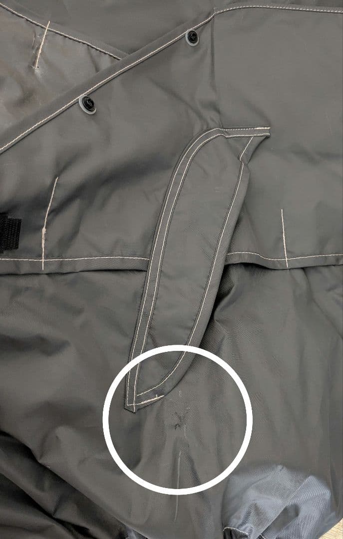 ブリヂストン bikke POLAR専用 フロントチャイルドシート レインカバー