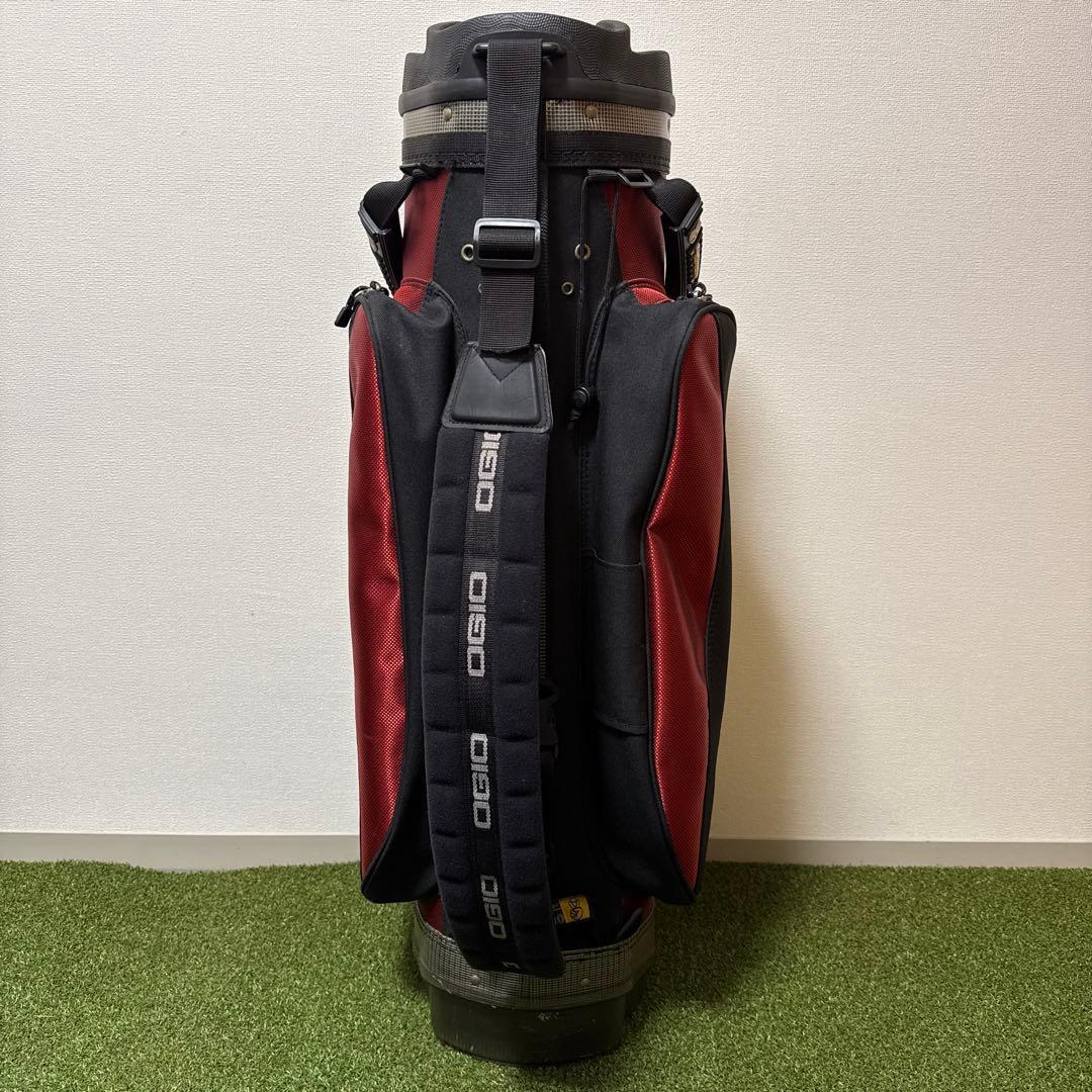 希少 OGIO オジオ キャディバッグ 10分割 ビンテージ 多機能