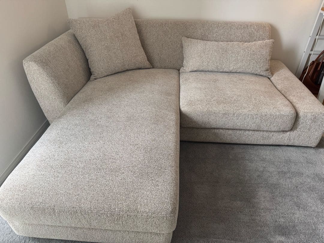 【引き取り限定／今月中】 大塚家具 パノラマ5WAYソファ グレー