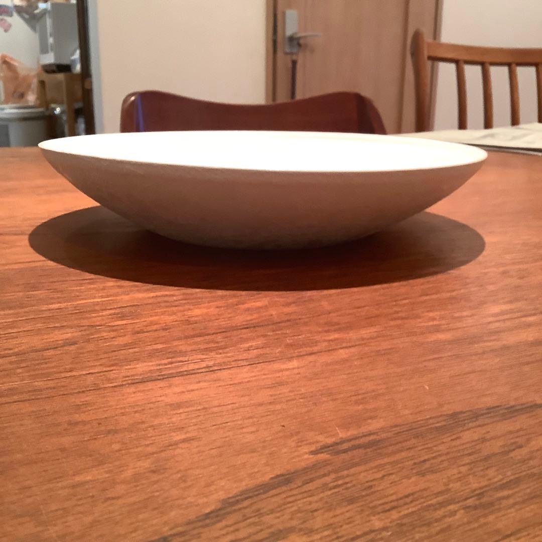 有田焼　白泡化粧皿　パスタ皿　25cm
