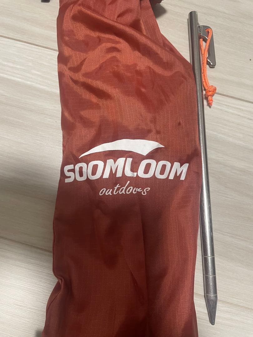 SOOMLOOM チタンペグ 24センチ 16本 使用3回