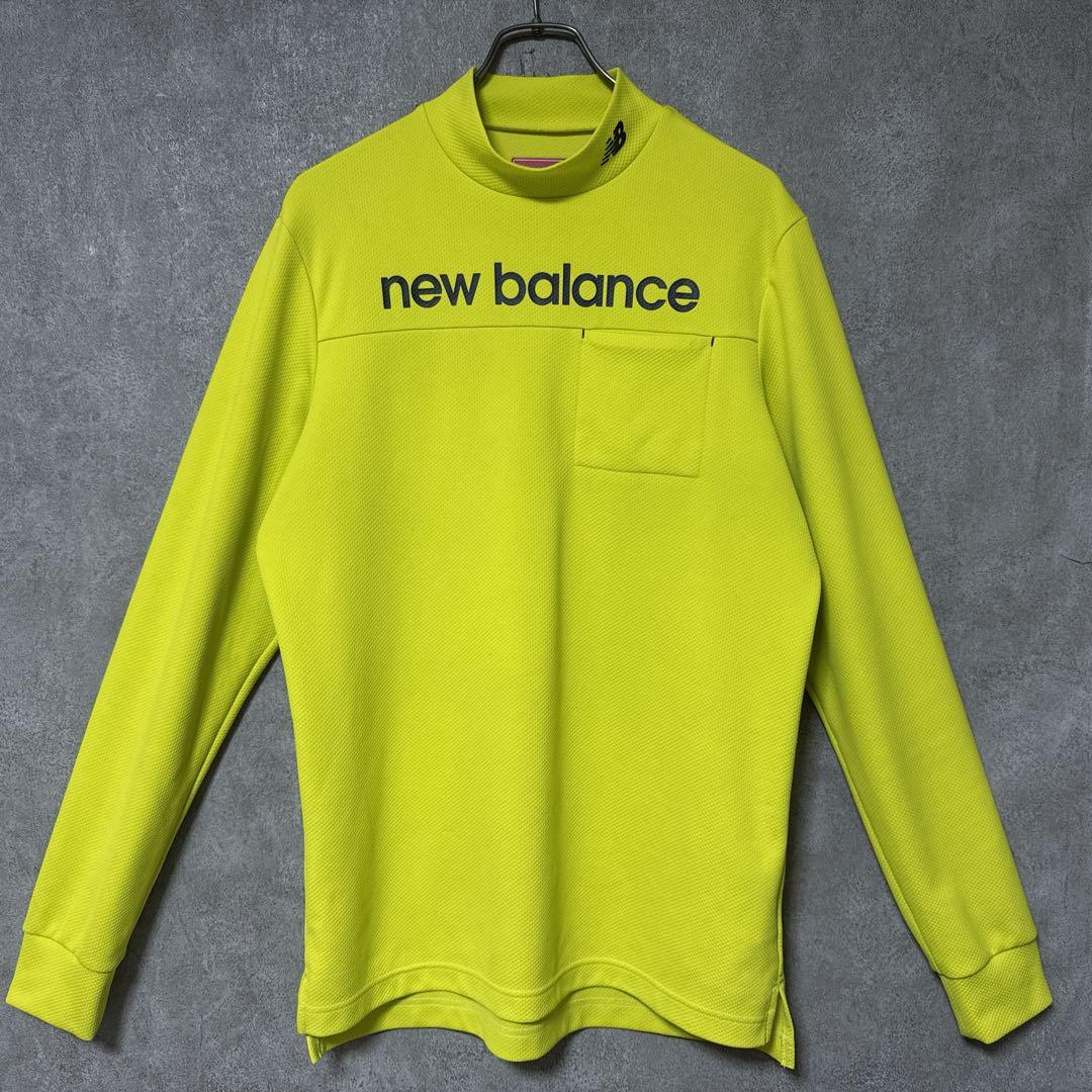 New Balance Golf ニューバランス モックネック ビッグロゴ 6