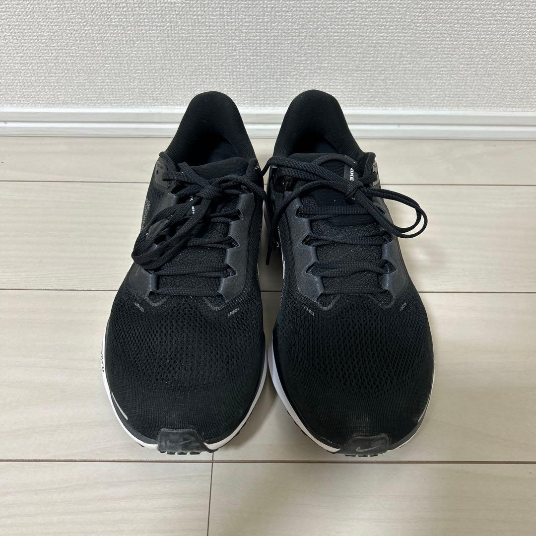 Nike ペガサス41 エクストラワイド 28cm ブラック/ホワイト