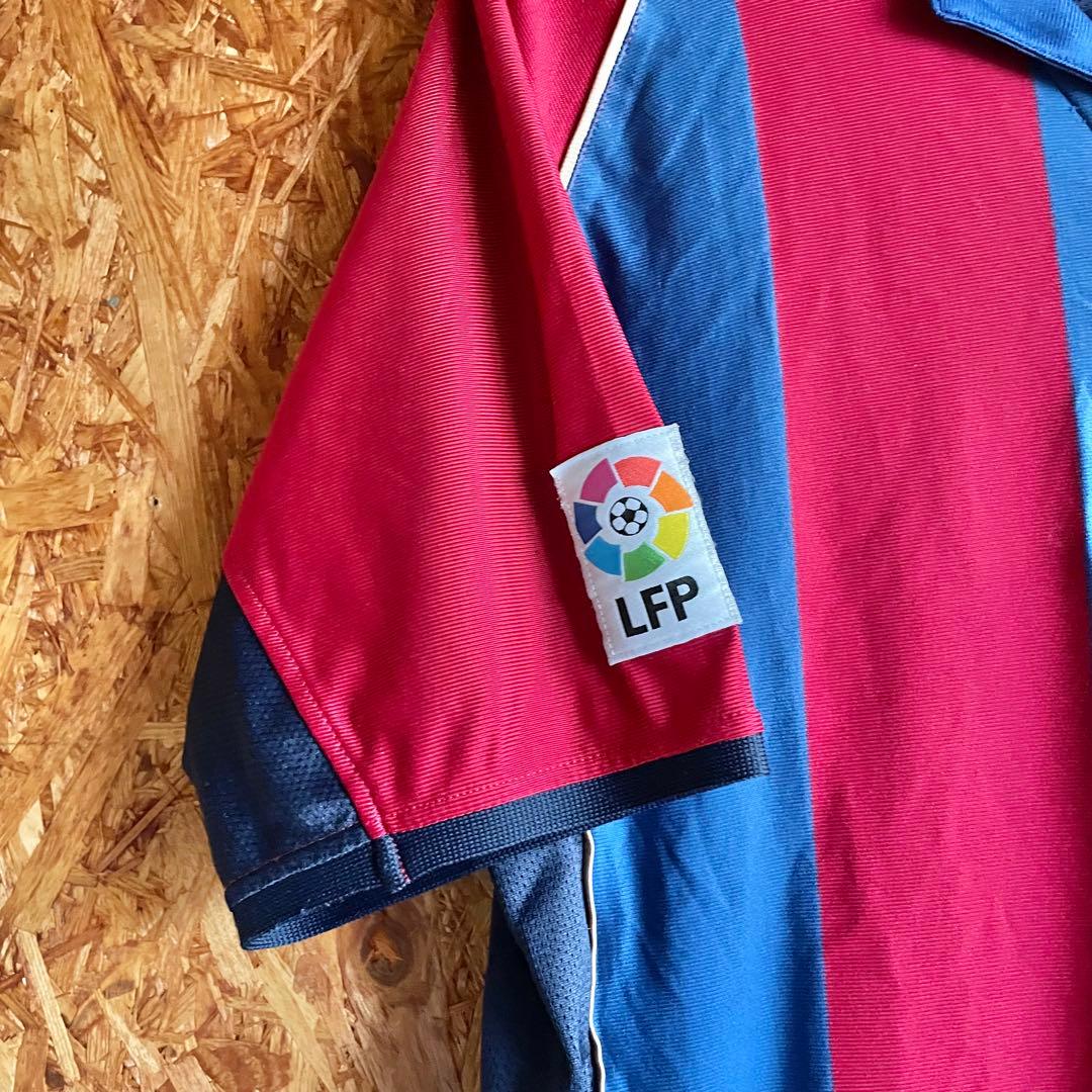 R*i様 NIKE 01/02 FCバルセロナ 襟付き ゲームシャツ サッカーシ