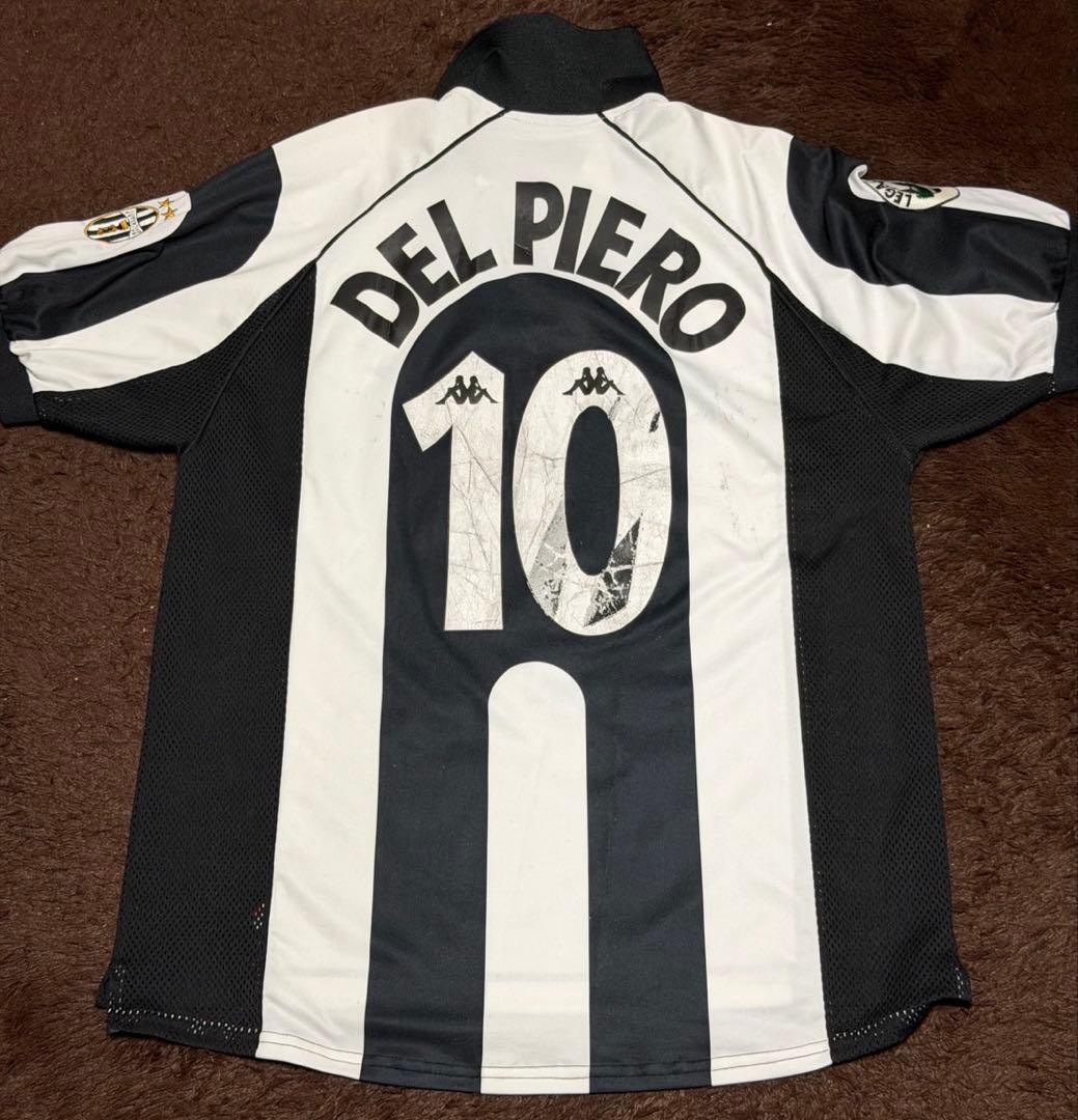 【レア当時物】Kappa ユベントス ホームジャージ DEL PIERO 10