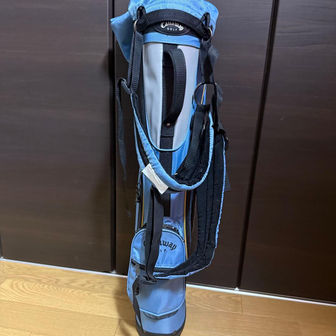 Callaway スタンド式 キャディバッグ ゴルフバッグ ブルー