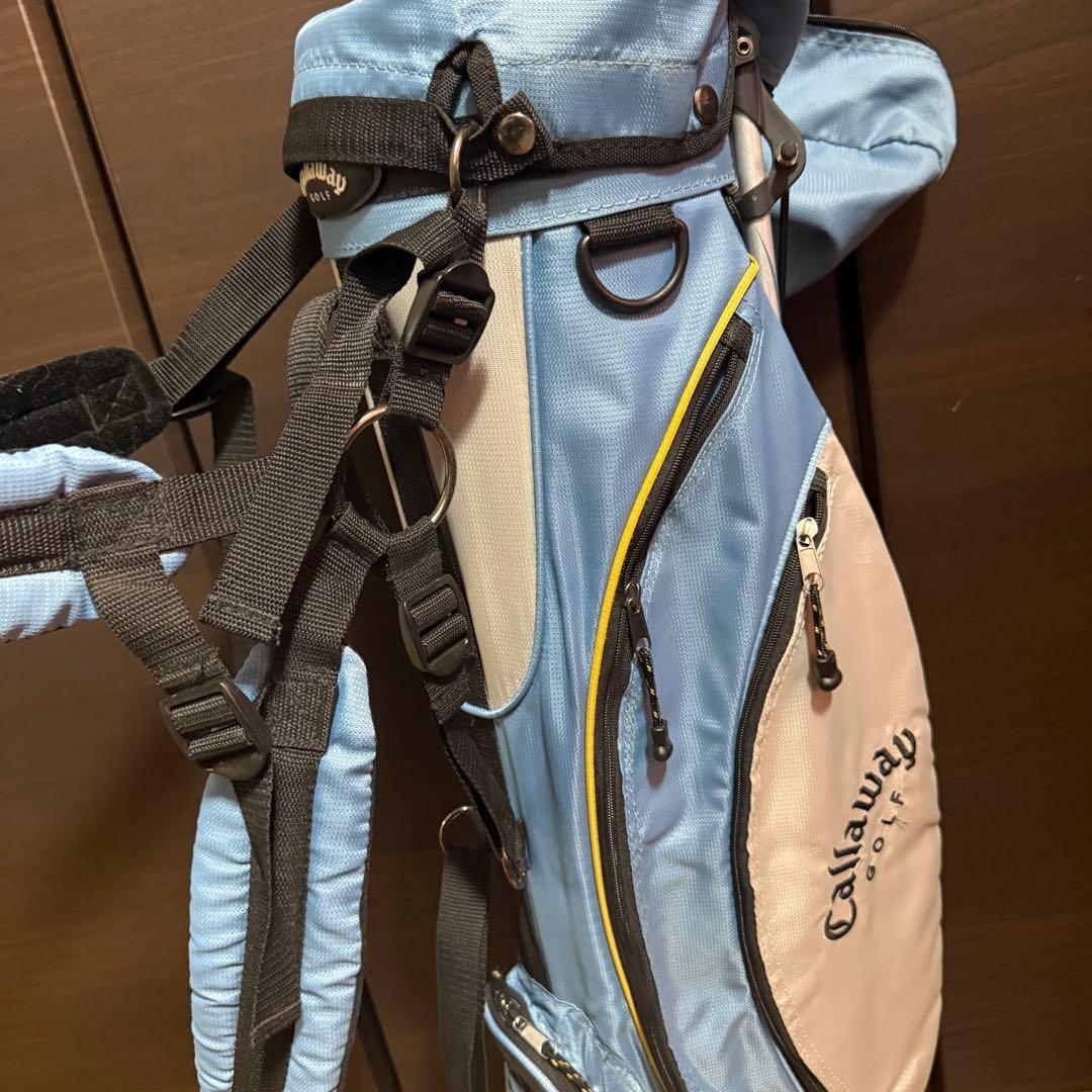Callaway スタンド式 キャディバッグ ゴルフバッグ ブルー