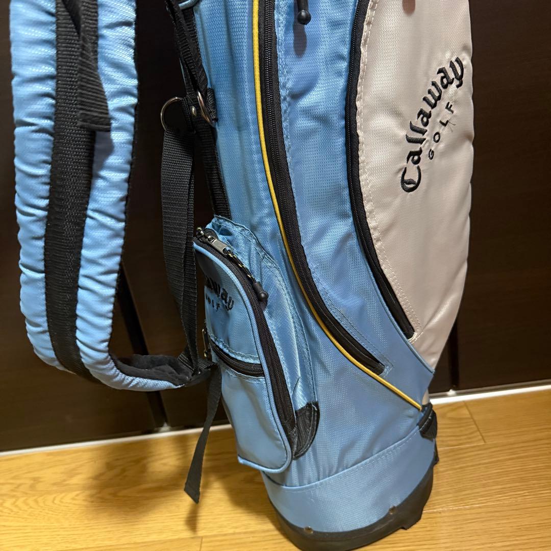 Callaway スタンド式 キャディバッグ ゴルフバッグ ブルー