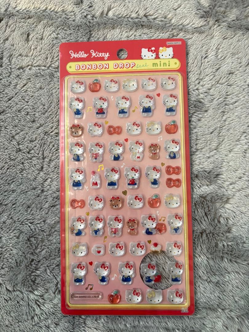 【正規品】サンリオ ミニドロ 8枚セット ボンボンドロップシール 新品未開封