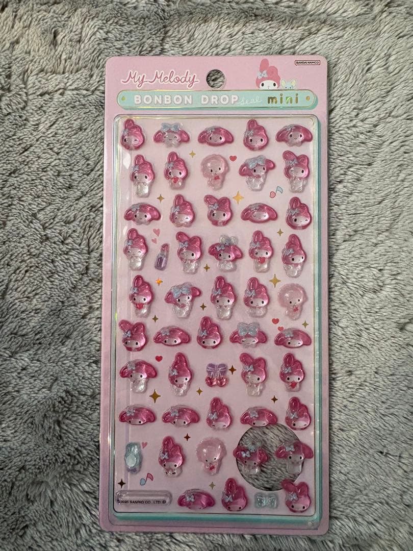 【正規品】サンリオ ミニドロ 8枚セット ボンボンドロップシール 新品未開封