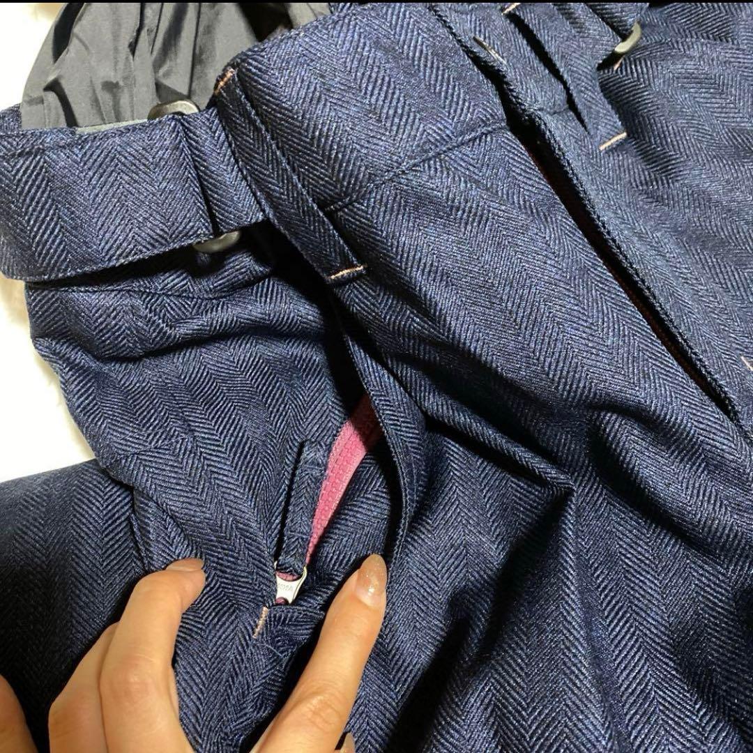 ✨美品未着用✨スノーボード用ウェア M 女性用 ネイビー 花柄　SISTAJ