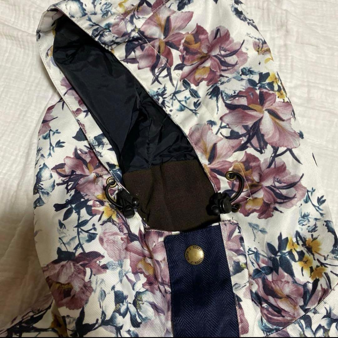 ✨美品未着用✨スノーボード用ウェア M 女性用 ネイビー 花柄　SISTAJ