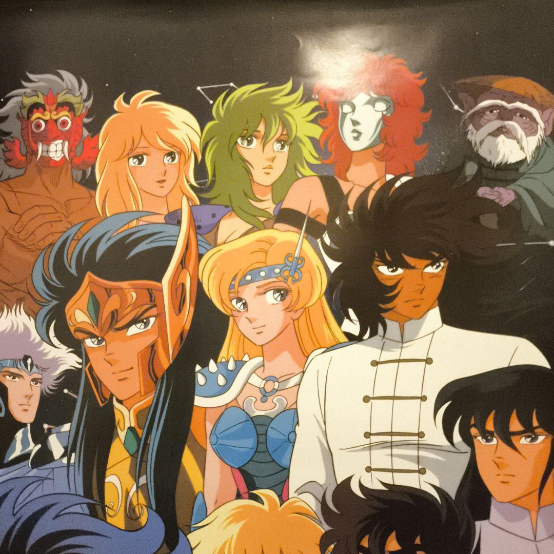 聖闘士星矢　オールスター　非売品　当時物　ポスター