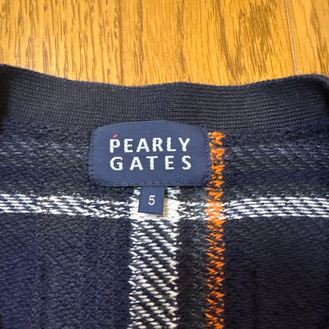 PEARLY GATESパーリーゲイツ ニットカーディガン　サイズ5