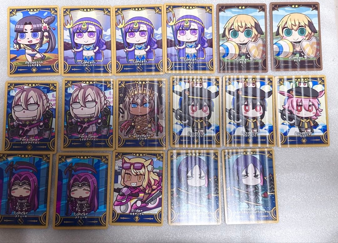 Fate/Final Journey 1枚70円　バラ売り　まとめて売り　fgo