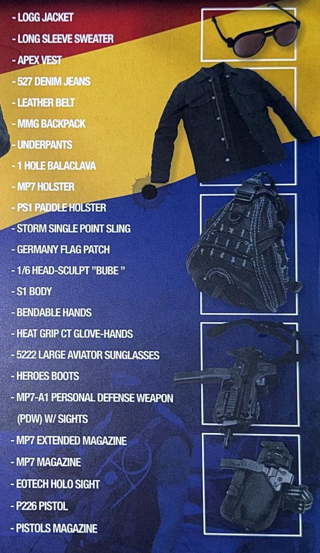 パーツ完備 PLAYHOUSE 1/6 GSG-9 Jack Bauer